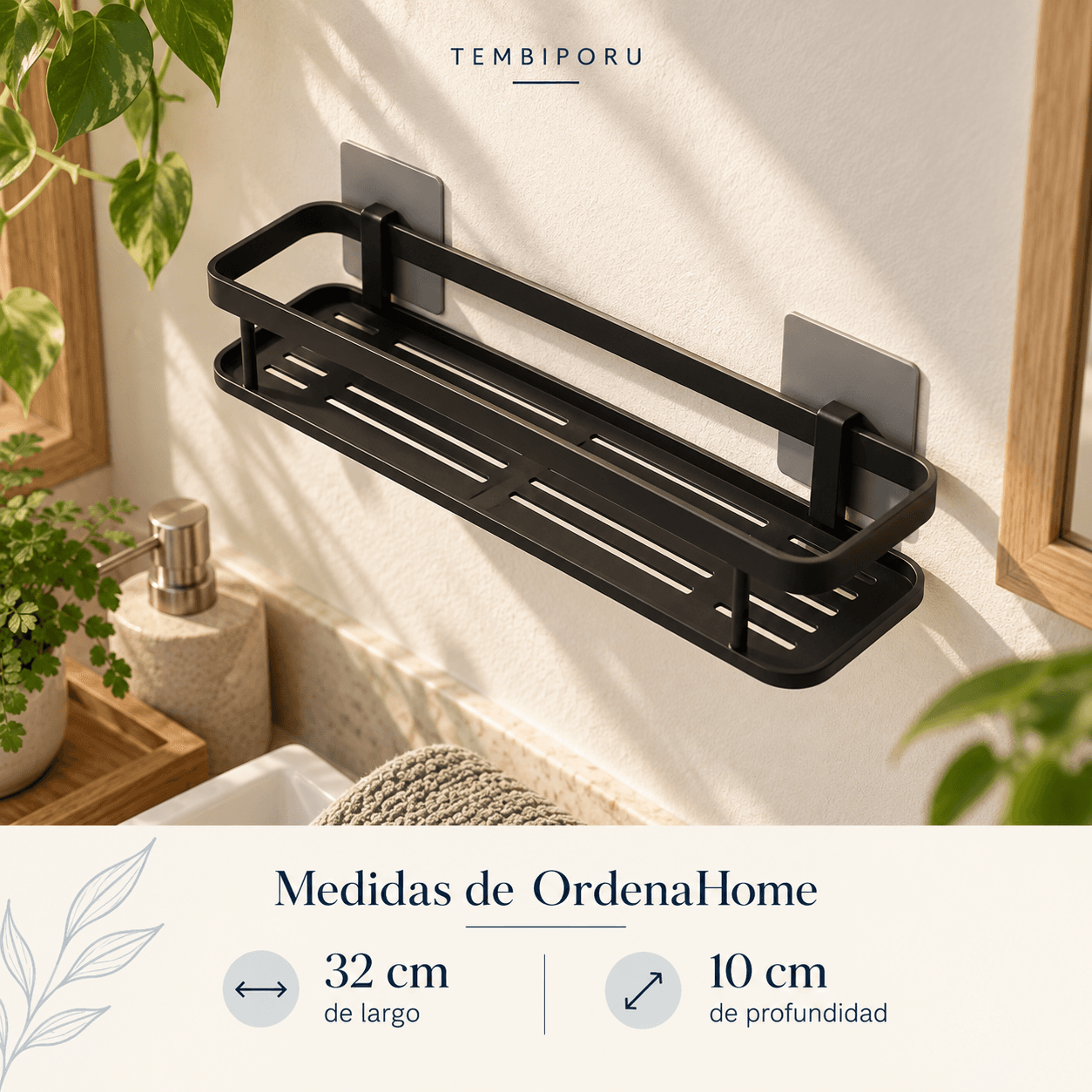 OrdenaHome: 32 cm de largo y 10 cm de profundidad